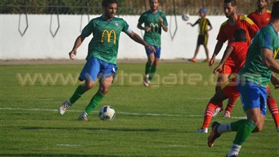 بالصور.. المقاصة يفوز على الأوليمبي بثلاثية وديا