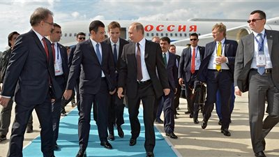 بالصور.. «بوتين» يصل إسطنبول لإجراء مباحثات مع «أردوغان»