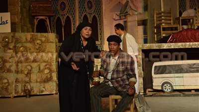 إقبال جماهيري على «حارة السنان» بمسرح جمصة‎
