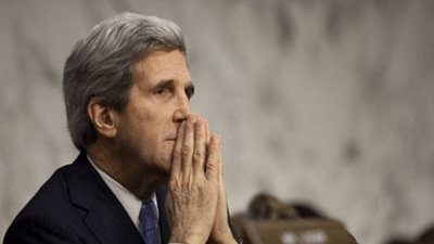 كيرى: فشلنا في إقناع الحكومة المصرية بعدم فض اعتصامات الإخوان