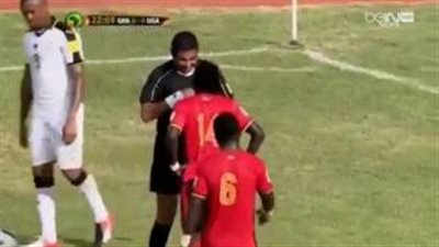 بالفيديو.. حقيقة أزمة مباراة أوغندا وغانا ضمن تصفيات أفريقيا المؤهلة لكأس العالم بروسيا 2018.. «فيفا» يبرئ الحكم السوداني.. والفاضل محمد: «نيكولاس وادادا» حصل على إنذار وحيد وما سب