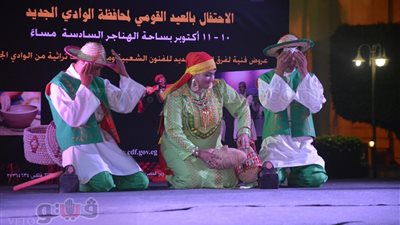 بالصور.. فعاليات حفل العيد القومي لمحافظة الوادي الجديد