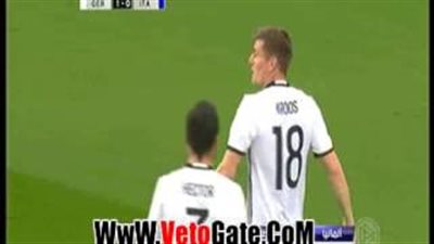 بالفيديو.. ألمانيا تتقدم بثنائية على إيطاليا في الشوط الأول