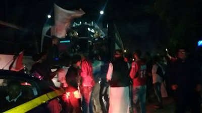 بالصور.. الجماهير تهتف لـ«صبحي»: «اديني رمضان»