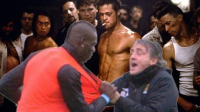 بالصور.. الجماهير الإنجليزية تسخر من شجار 