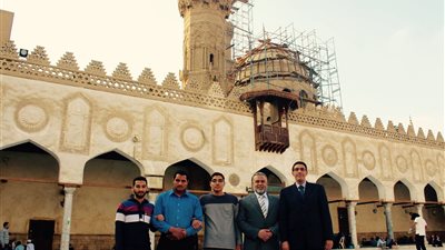 أسماء الأوائل برواق الجامع الأزهر