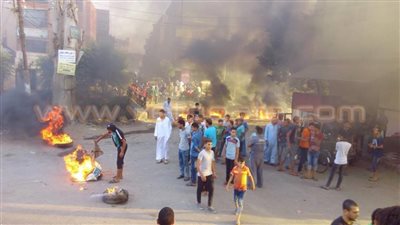 إعادة حركة المرور بطريق الزقازيق بعد قطعه بسبب اختفاء سيدة