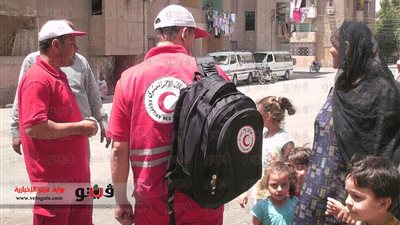 بالصور.. الهلال الأحمر بالمنيا ينشر فرقًا متنقلة لمساعدة ذوى الإعاقة