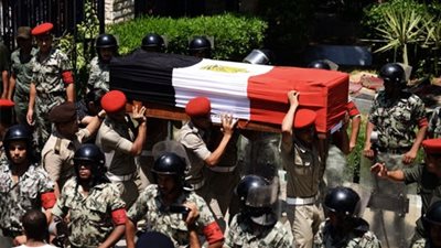 أهالي العريش يستعدون لتشييع جثامين ضحايا الإرهاب