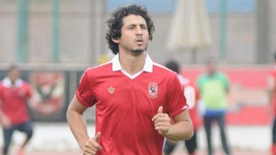 «حجازي» يواصل برنامجه التأهيلي في الأهلي للتخلص من الإصابة