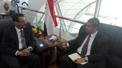 «اقتصادية قناة السويس» تستقبل طلاب الأكاديمية العربية