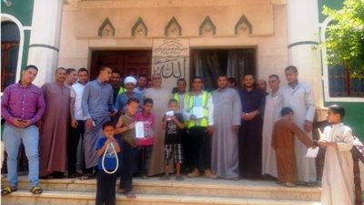 بالصور.. حملة «زواج من غير ذهب» تصل إلى بني سويف