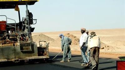 الانتهاء من خطة رصف شوارع 