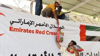 الهلال الأحمر الإماراتى يسير جسرا جويا إنسانيا إلى ليبيا
