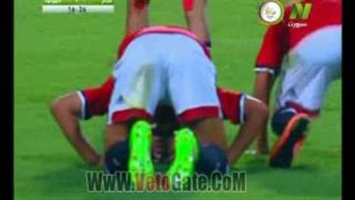 بالفيديو.. محمود عبد الله يتقدم لمصر بهدف في مرمى إثيوبيا