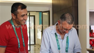 بالصور.. سفير مصر بالبرازيل يزور بعثة «الأولمبياد»