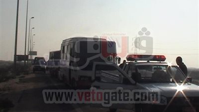 بالصور.. تأمين طلاب بورسعيد فى امتحانات دمياط ورأس البر