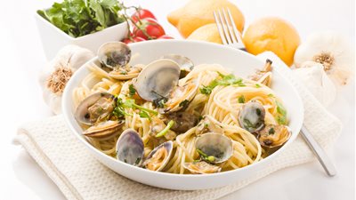 طريقة إعداد مكرونة بالجندوفلى من مطبخ نيفين عباس