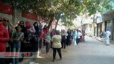 إقبال الناخبين على التصويت بـ