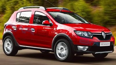 انخفاض في أسعار سيارات رينو بعد ضريبة القيمة المضافة.. «لوجان» تهبط 1640 جنيها.. «ميجان» أرخص 2150 جنيها.. «فلوانس» أقل 2350 جنيها.. وسانديرو تسجل 170 ألفا و280 جنيها