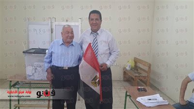 بالصور.. نائب رئيس الزمالك يشيد بالشعب المصري في الانتخابات