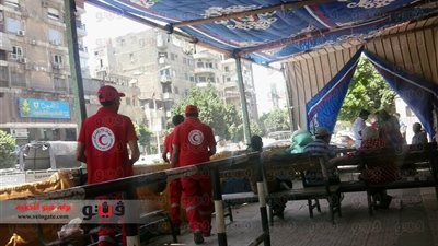 بالصور.. الهلال الأحمر في 