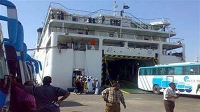 وصول 753 راكبا لميناء نويبع وتداول 108 شاحنات