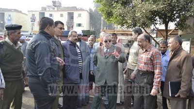 محافظ الفيوم يتفقد أعمال النظافة بمركز أطسا