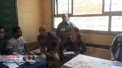 بالصور.. وفد الاتحاد الأوربي يتفقد اللجان الانتخابية بالشرقية