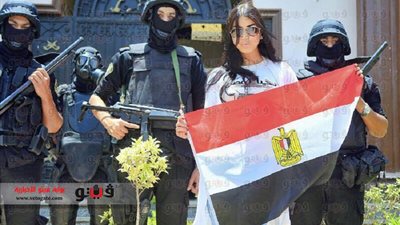 بالصور.. كلوديا العراقية: كان نفسي أصوت لـ «السيسي» ‏