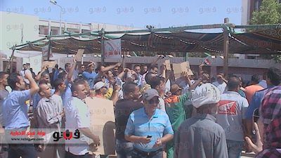 بالفيديو والصور.. عشرات الوافدين يطالبون لجنة الانتخابات بالسماح لهم بالتصويت