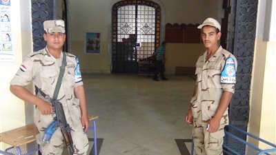 سكرتير محافظة المنوفية يدلى بصوته في الانتخابات الرئاسية