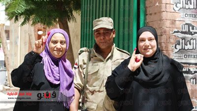 مركز حقوقى بالمنيا: قضاة يوجهون الناخبين لانتخاب السيسي.. 