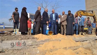 بالصور.. جولة مفاجئة لمحافظ القليوبية بحي شرق شبرا الخيمة