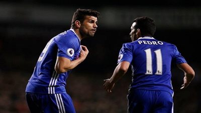 كوستا وبيدرو يقودان هجوم تشيلسي أمام سوانزي بالدوري الإنجليزي
