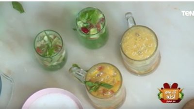 لمواجهة حر الصيف.. اعرفي طريقة عمل موخيتو الخوخ في البيت | فيديو 