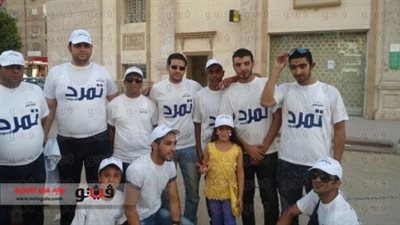 بالصور.. حملة تمرد بالسويس تنظم مسيرة 