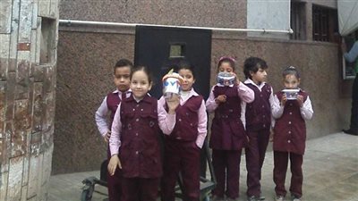 أطفال حضانة بالبحيرة يتبرعون بمدخراتهم لمستشفى 57357