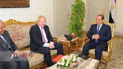 السيسي يلتقي وزير خارجية بريطانيا.. يستعرض خطوات الإصلاح الاقتصادي.. يبحث زيادة الاستثمارات.. يتطلع إلى التعاون في مجال التعليم.. ومواجهة الإرهاب تستلزم إستراتيجية دولية