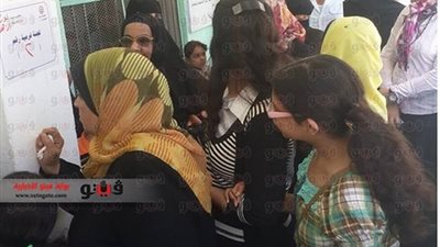 إقبال كثيف على لجان المطرية قبل ساعة من إغلاق اللجان