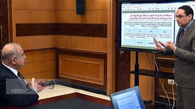 جميل يعرض على رئيس الوزراء خطة تدريب العاملين في الدولة