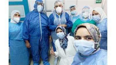 نجاح عملية ولادة لسيدة مشتبه في إصابتها بكورونا  بمستشفى ميت غمر  | صور