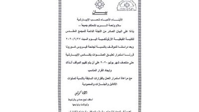 الأنبا كيرلس يعلن تأجيل فتح كنائس نجع حمادي إلى 15 يوليو