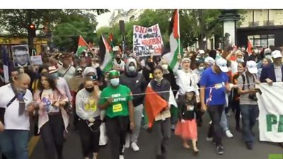 فرنسا.. مظاهرات تندد بخطة الضم الإسرائيلية للأراضي الفلسطينية