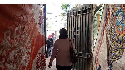 تعقيم طلاب الثانوية العامة على أبواب اللجان في الدقهلية | صور