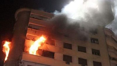 إخماد حريق نشب داخل شقة سكنية فى مصر الجديدة