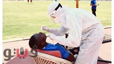 الأهلي يجري المسحة الثانية للاعبيه