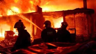 انتداب المعمل الجنائي لمعاينة حريق شقة في مصر الجديدة