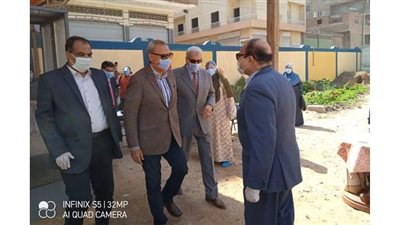 محافظ القليوبية يتفقد لجان امتحانات الثانوية العامة