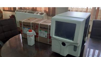 دعم مستشفى مدينة الشروق بجهاز 